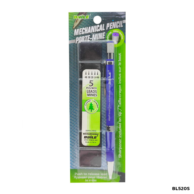 BL520S BAILE MECHANICAL PENCIL WITH LEAD