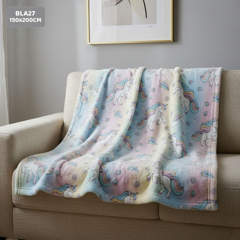 BLA27 GLOW IN THE DARK BLANKET 150x200CM