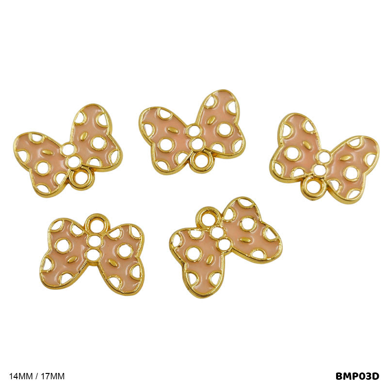 BMP03D BUTTERFLY PENDANTS SS 5PC