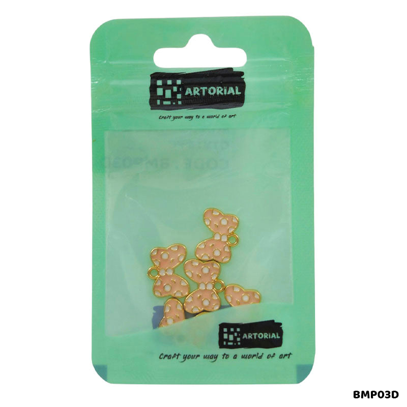 BMP03D BUTTERFLY PENDANTS SS 5PC