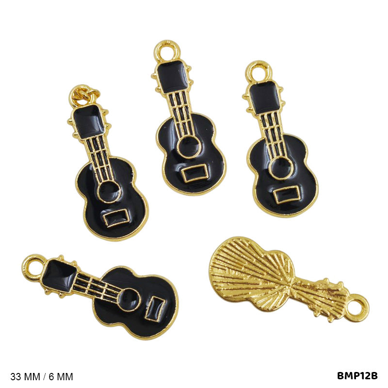 BMP12B GUITAR PENDANTS SS 5PC