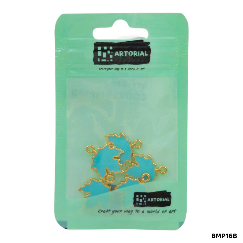 BMP16B LEAF PENDANTS SS 5PC