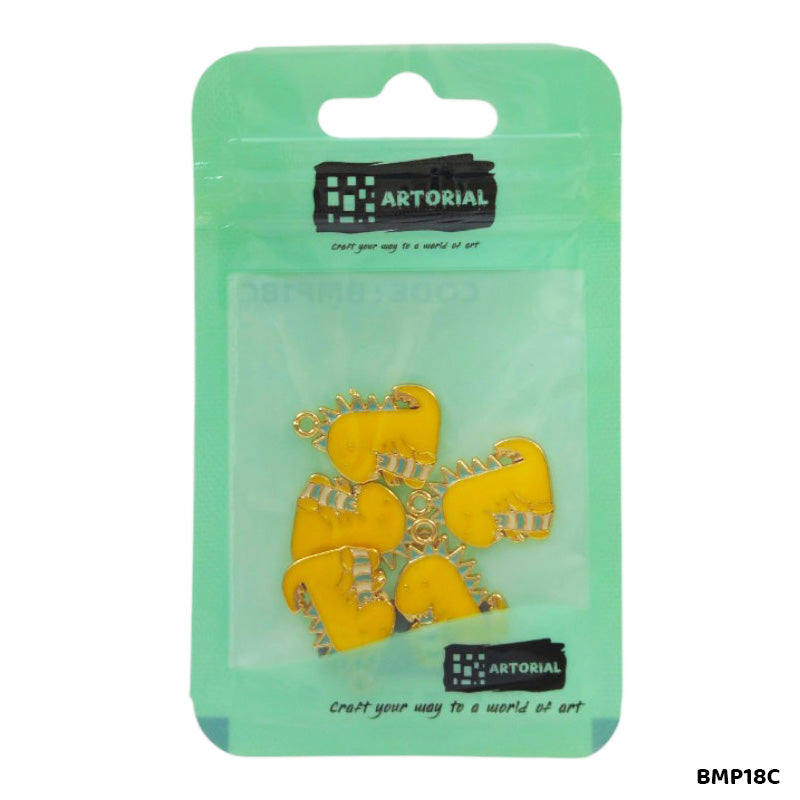 BMP18C DINOSAUR PENDANTS SS 5PC