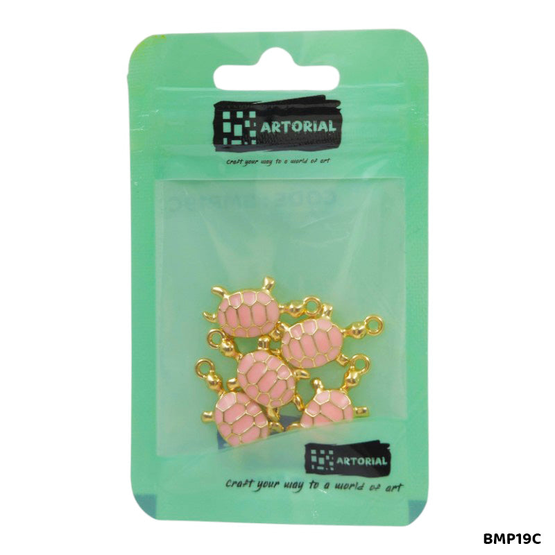 BMP19C TURTLES PENDANTS SS 5PC