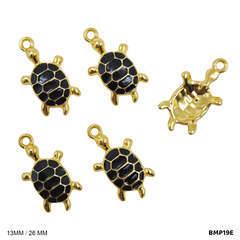 BMP19E TURTLES PENDANTS SS 5PC