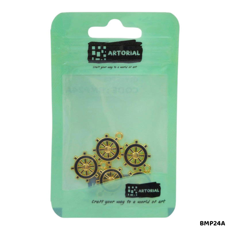BMP24A SHIP STEERING WHEEL PENDANTS SS 5PC