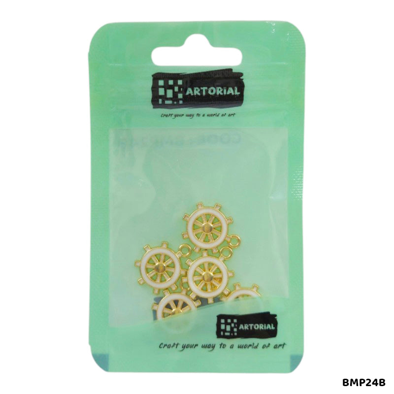 BMP24B SHIP STEERING WHEEL PENDANTS SS 5PC