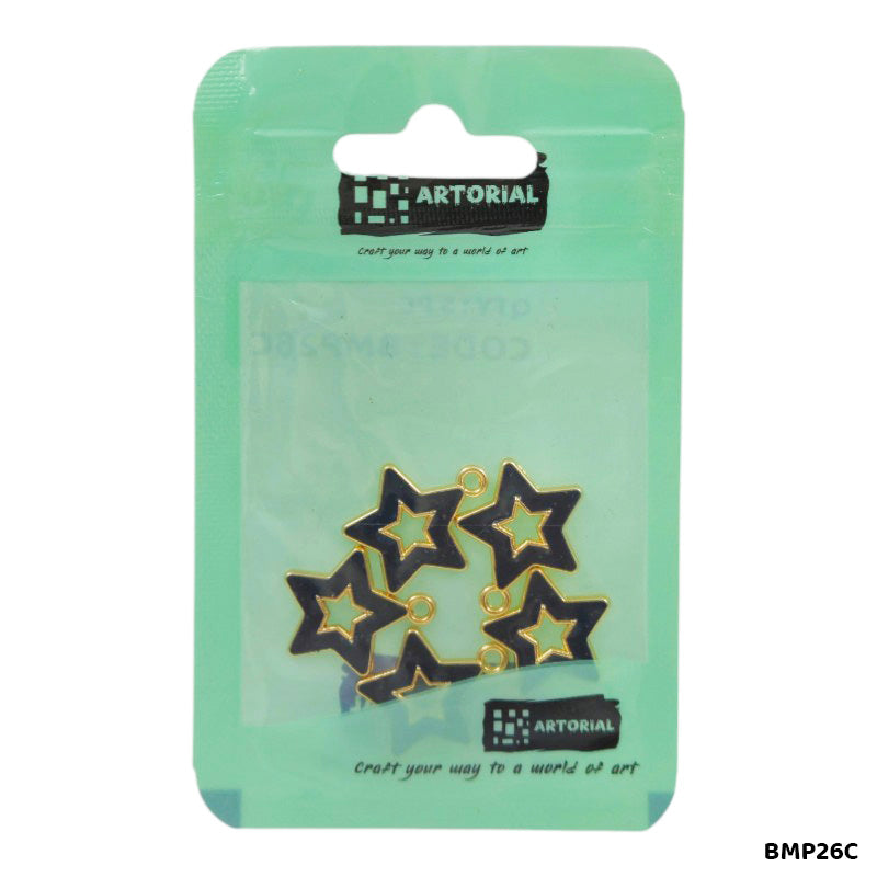BMP26C STAR PENDANTS SS 5PC