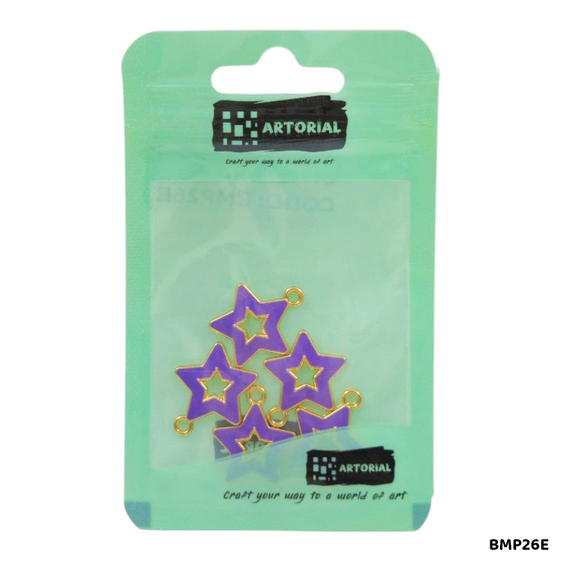 BMP26E STAR PENDANTS SS 5PC