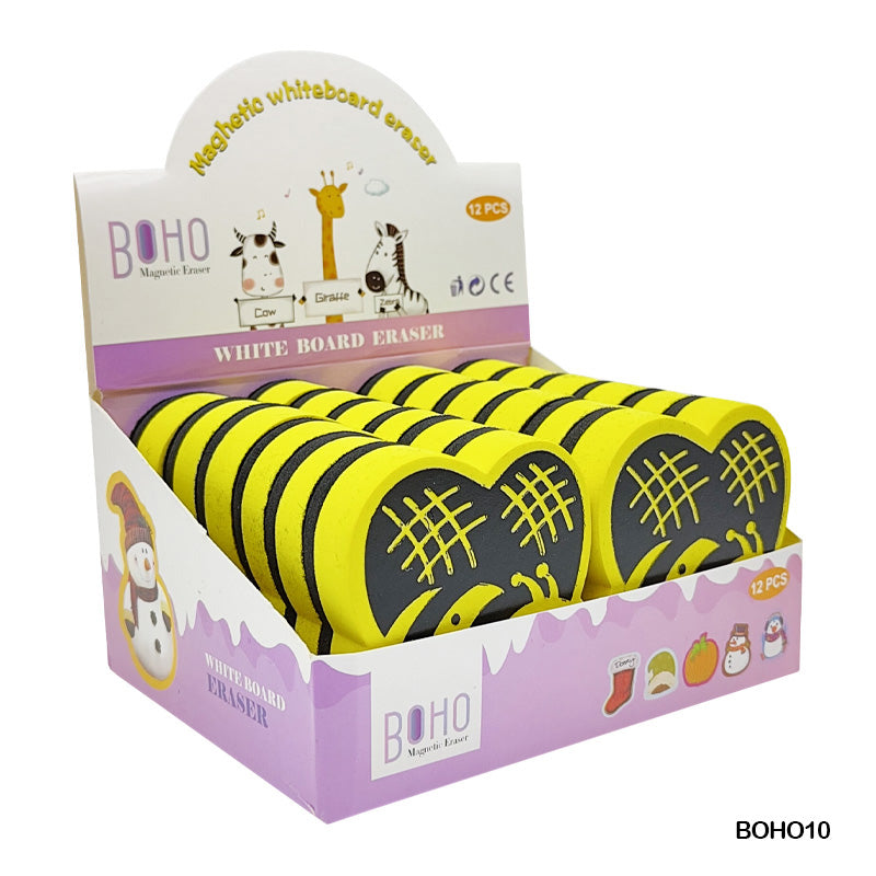 WHITE BOARD DUSTER MAGNETIC BEE (BOHO10)