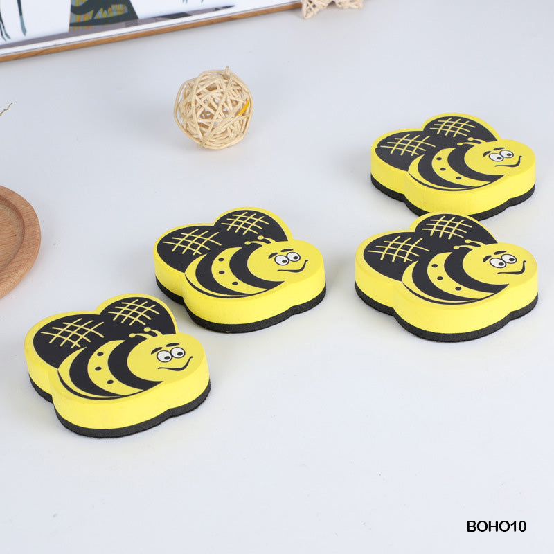 WHITE BOARD DUSTER MAGNETIC BEE (BOHO10)