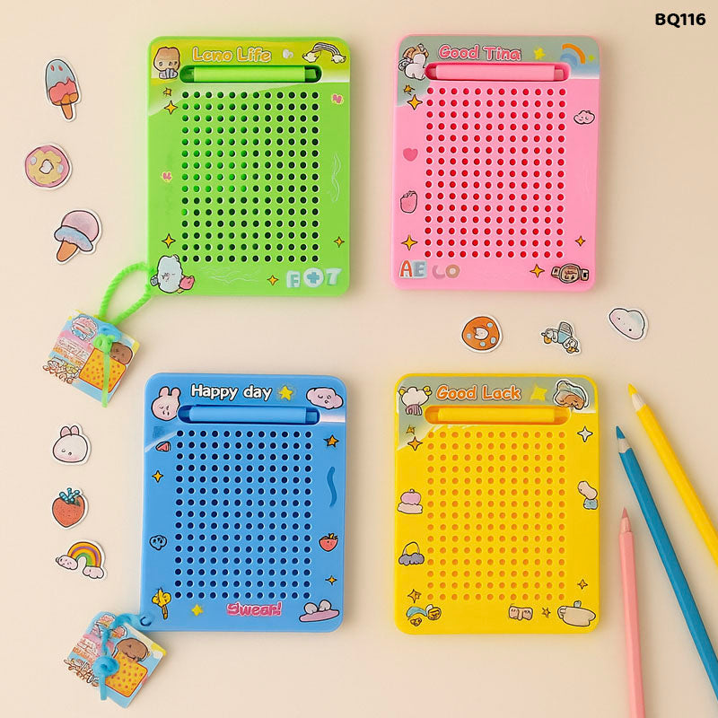 BQ116 MAGNETIC CREATIVE DRAWING BOARD 13x16CM