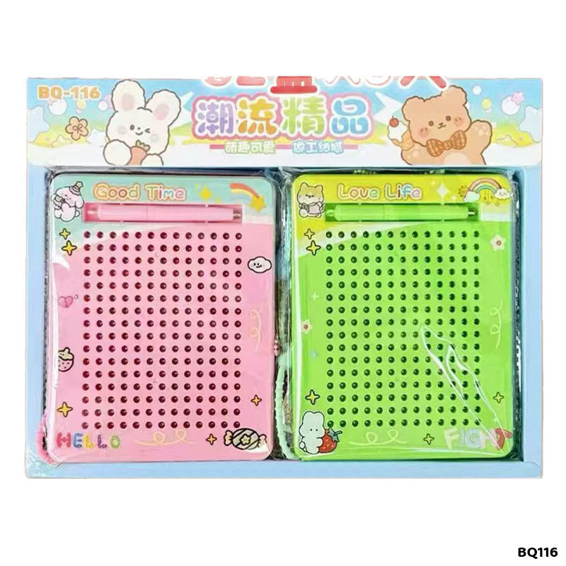 BQ116 MAGNETIC CREATIVE DRAWING BOARD 13x16CM