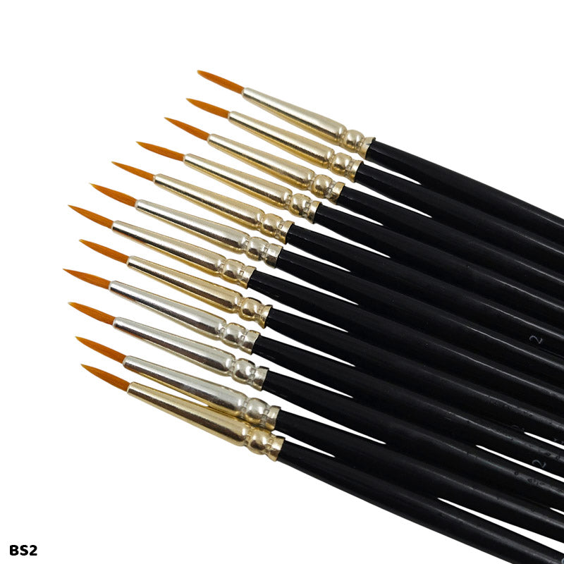 BS2 PAINT BRUSH SIZE NO 2 (12 PCS)