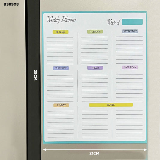 BS8908 A4 MAGNETIC PLANNER