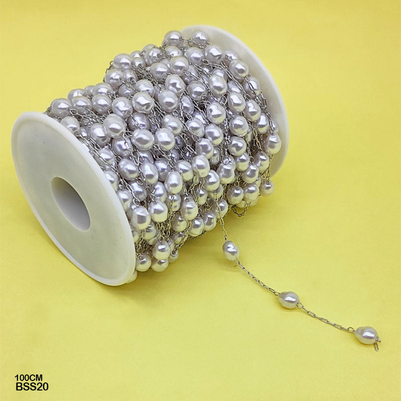 BSS20 SS CHAIN 100CM