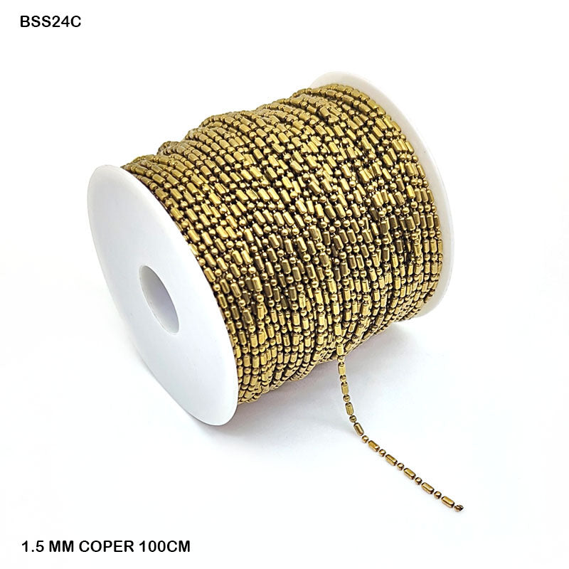 BSS24C CHAIN 1.5 MM COPER 100CM