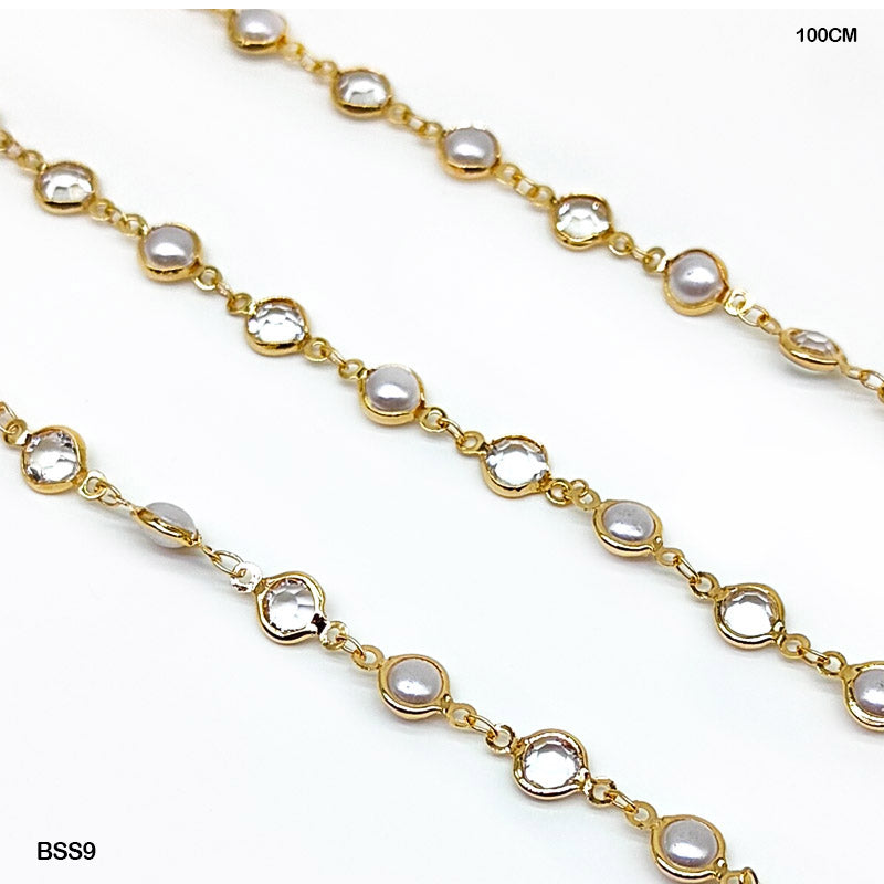 BSS9 SS CHAIN 100CM