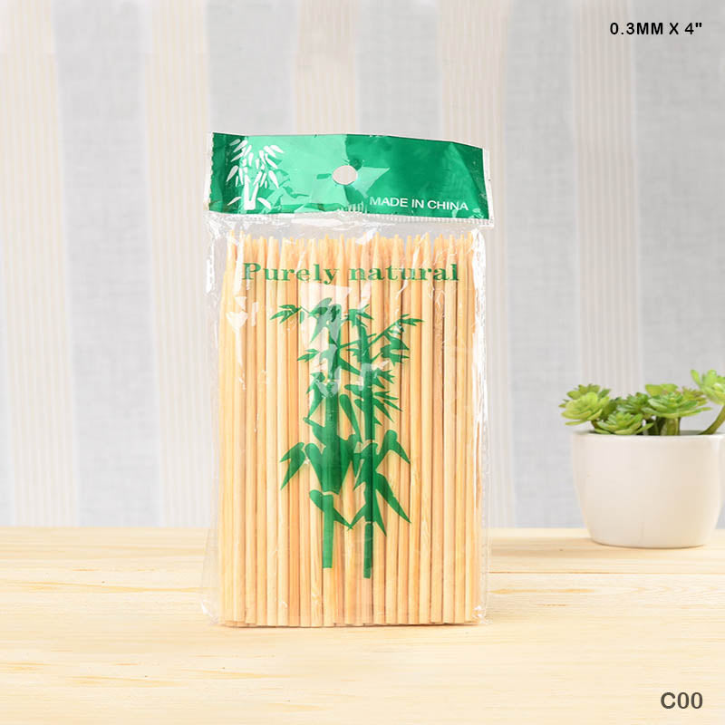 CHOP STICK 3MMx10CM (4)" (C00)