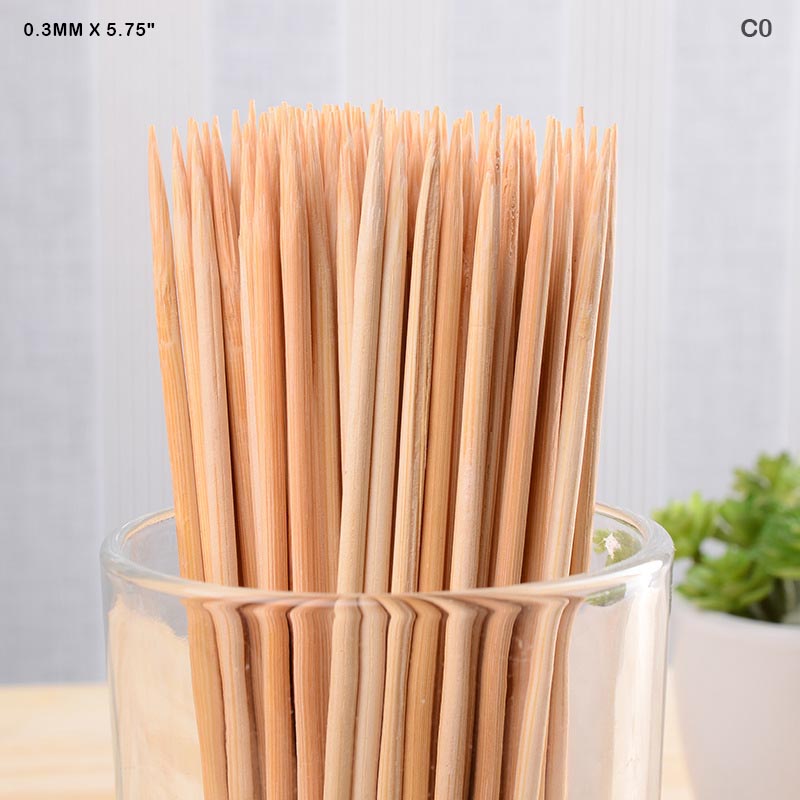 CHOP STICK 3MMx15CM (6") (C0)