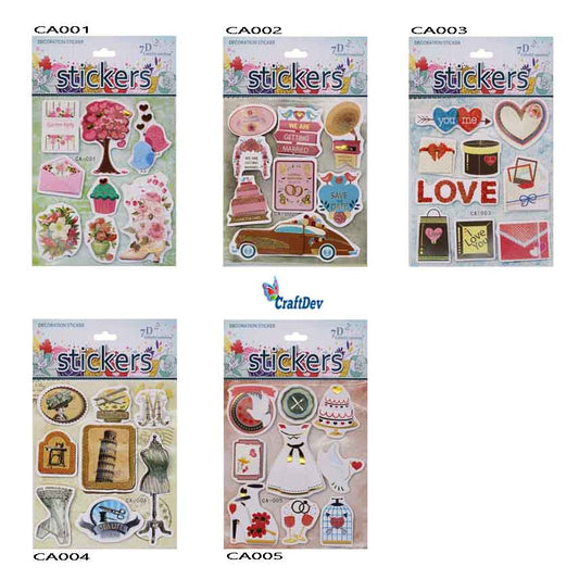 YSD9830 STICKY PLANNER CARTOON PRINT 112x167MM