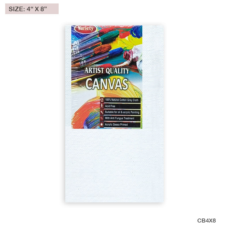CANVAS BOARD 4"X8" (CB4X8)