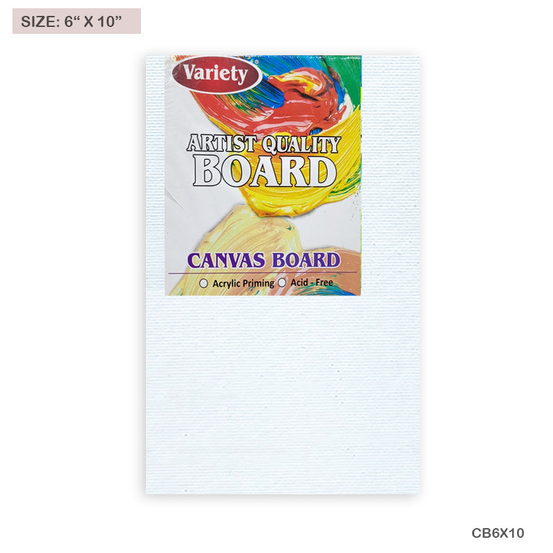 CANVAS BOARD 6"X10" (CB6X10)