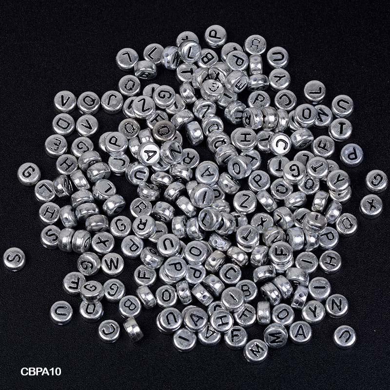CBPA10 CRAFT BEADS PLASTIC 4*7MM 500GMS A10