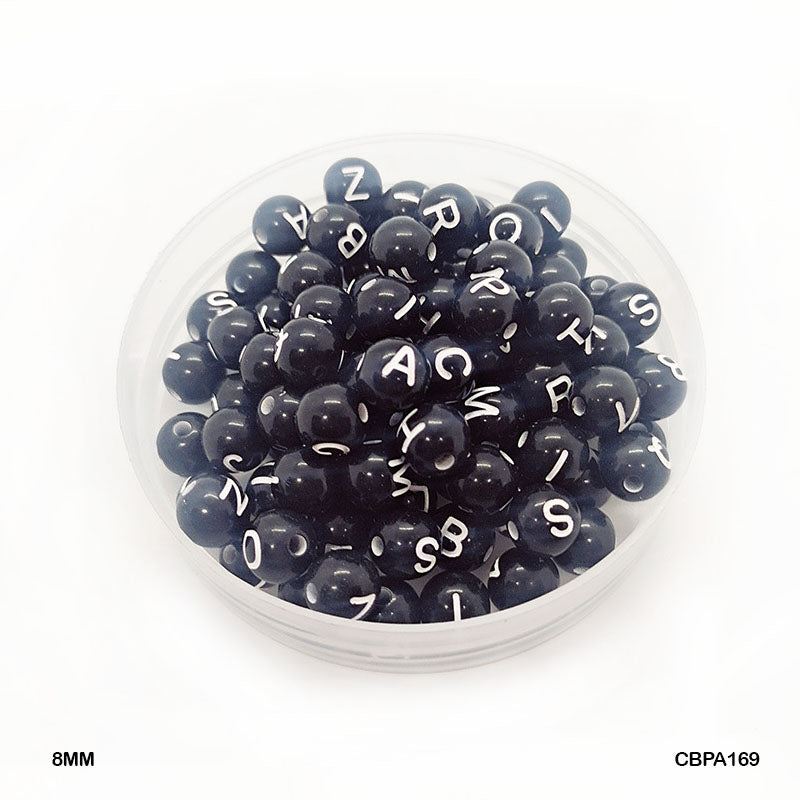 CBPA169 CRAFT BEADS PLASTIC 8MM 500GMS A169