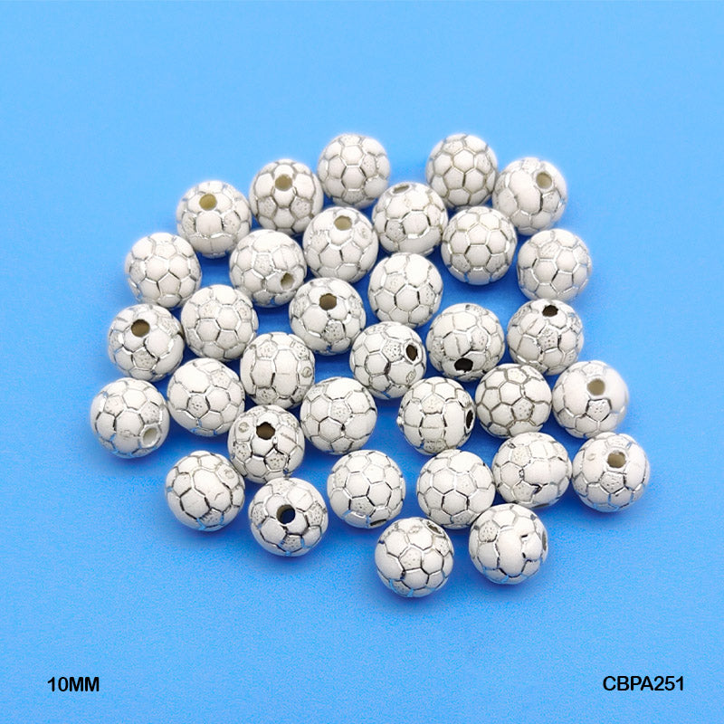CBPA251 CRAFT BEADS PLASTIC 10MM 500GM A251