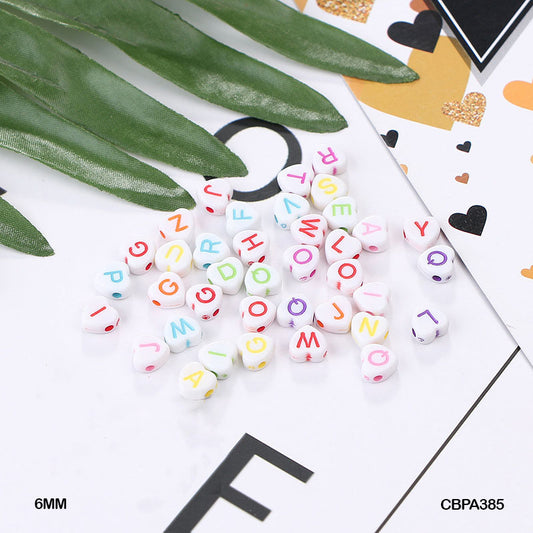 CBPA385 CRAFT BEADS PLASTIC 4*7MM 500GM A385