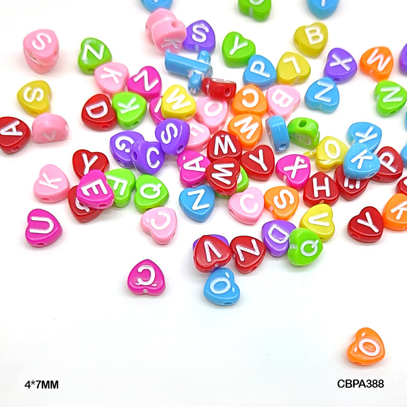 CBPA388 CRAFT BEADS PLASTIC 4*7MM 500GM A388