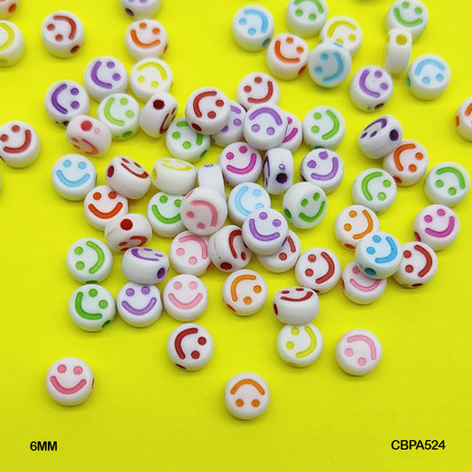 CBPA524 CRAFT BEADS PLASTIC 4*7MM 500GM A524