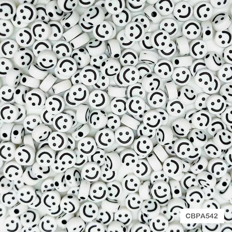CBPA542 CRAFT BEADS PLASTIC 5*10MM 500GM A542