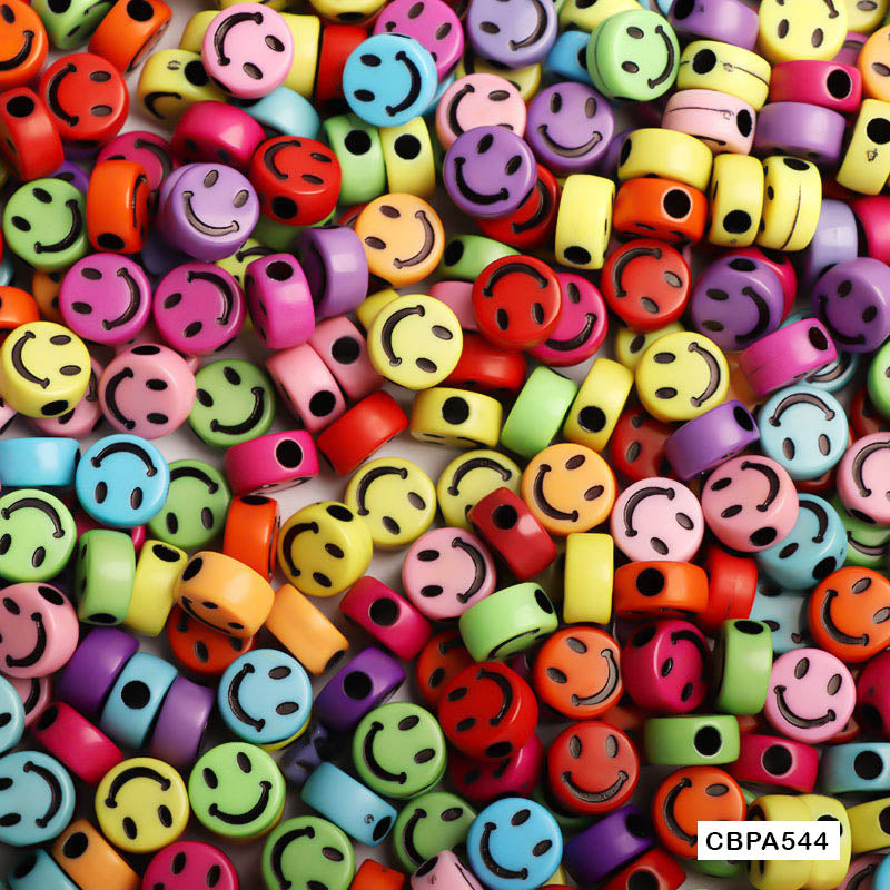 CBPA544 CRAFT BEADS PLASTIC 5*10MM 500GM A544