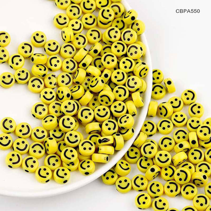 CBPA550 CRAFT BEADS PLASTIC 5*10MM 500GM A550