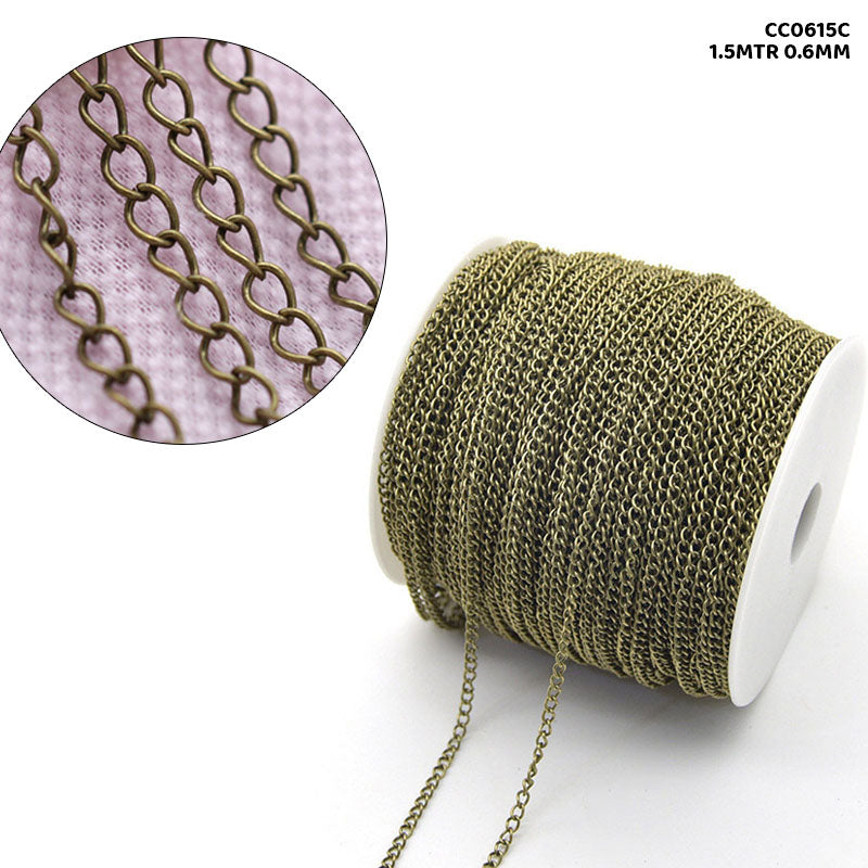 CC0615C CHAIN 1.5MTR COPER 0.6MM