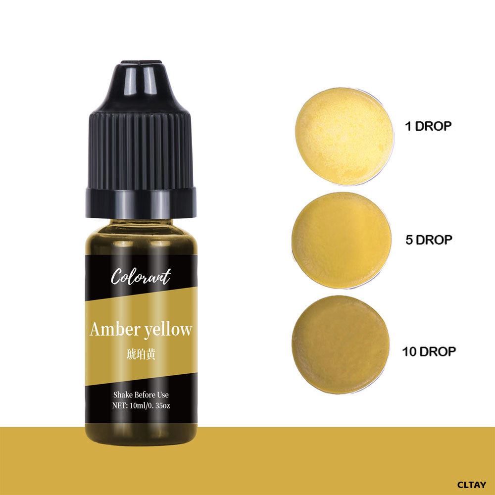 COLORANT 10ml AMBER YELLOW CLTAY