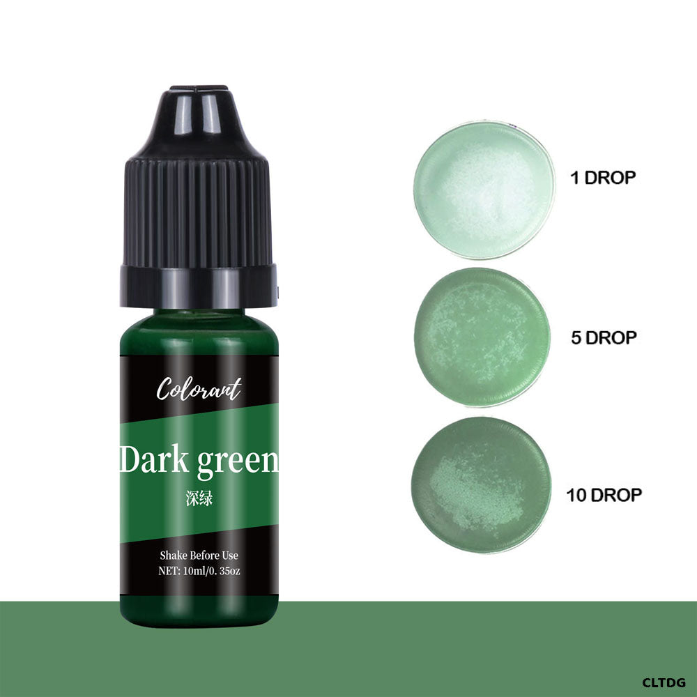 COLORANT 10ml DARK GREEN CLTDG