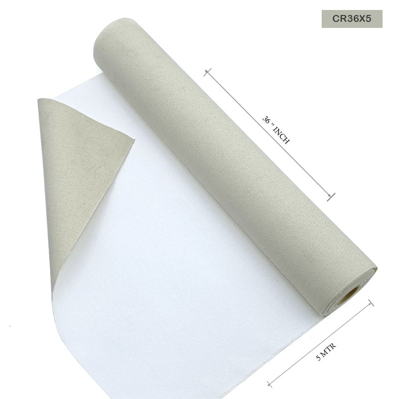 CANVAS ROLL 36"X 5MTR (CR36X5)