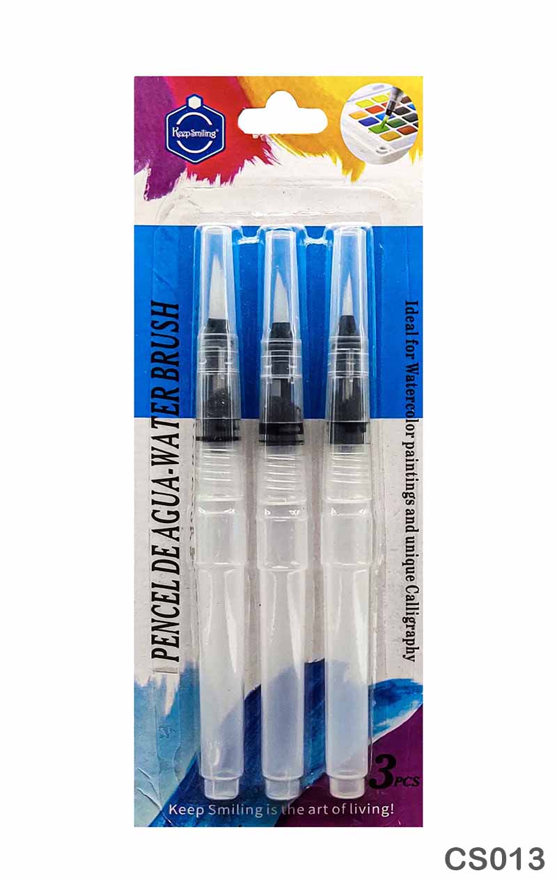 PEN BRUSH 3PC CARD PACKING (CS013)