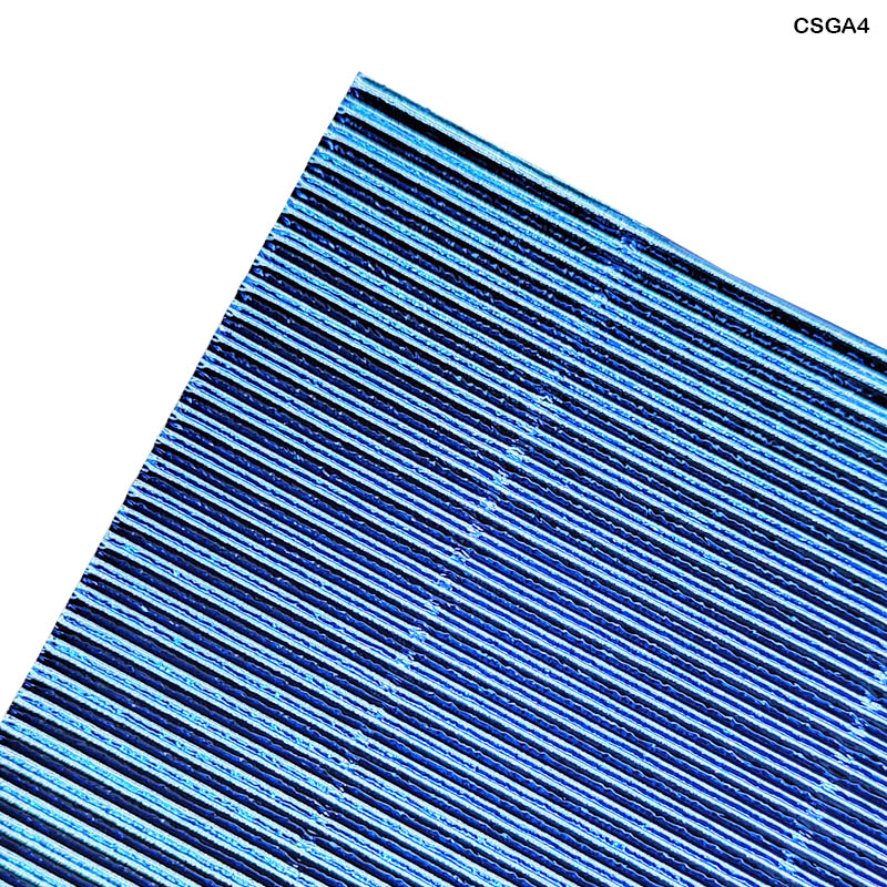 A4 CORRUGETED METALIC SHEETS MULTI 10PCS (CSGA4)