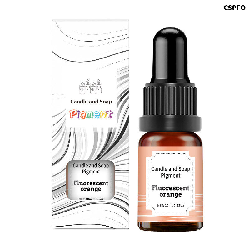 CANDLE n SOAP PIGMENT 10ml FLUORESCENT ORANGE (CSPFO)
