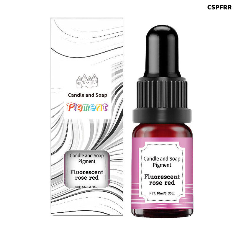 CANDLE n SOAP PIGMENT 10ml FLUORESCENT ROSE RED (CSPFRR)