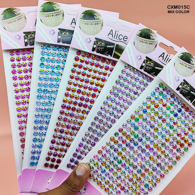 CXM015C GEM STONES ALICE STICKER