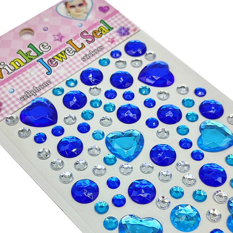 CXMBH CRYSTAL HEART STICKER