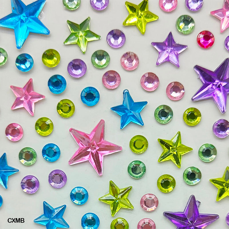 CXMBF CRYSTAL FLOWER STICKER