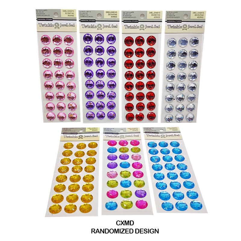 CXMD STICKER MIXED STONES