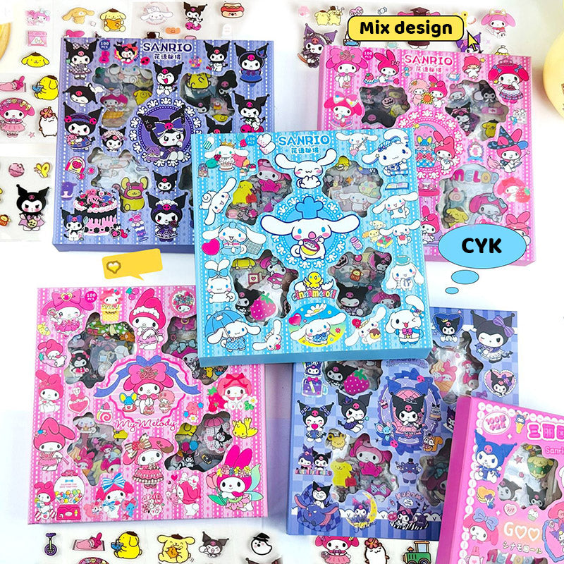 CYK 100PC CARTOON PRINT KIDS STICKER