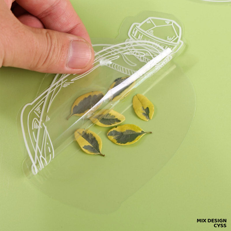 CYSS WORLD IN BOTTLE COLLAGE CARD 16 PIECE